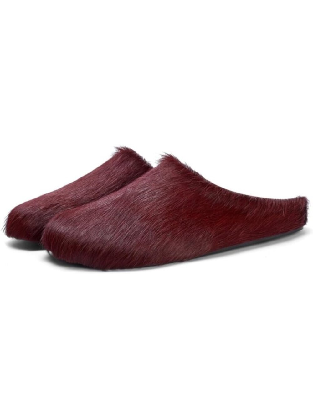 Cozy Real Fur Mule Slippers for Women | Fuzzy Round Toe Slip-On Clogs